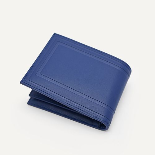 Ví Nam Pedro Leather Bi-Fold Wallet With Insert PM4-15940231 Màu Xanh Navy-4