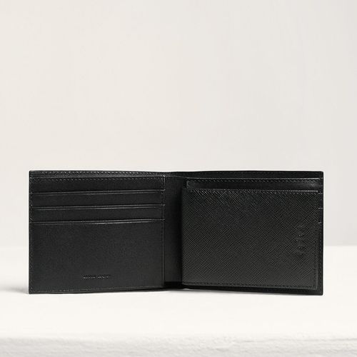 Ví Nam Pedro Oliver Leather Bi-Fold Wallet with Insert PM4-16500022 Màu Đen-2