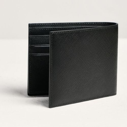 Ví Nam Pedro Oliver Leather Bi-Fold Wallet with Insert PM4-16500022 Màu Đen-4