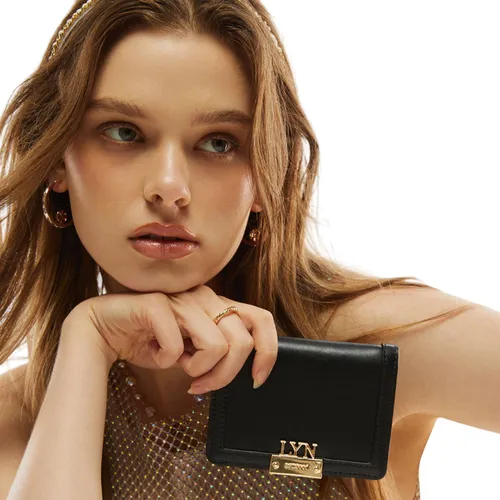 Ví Nữ Lyn Jenice Short Wallets LL23FWF012 Màu Đen
