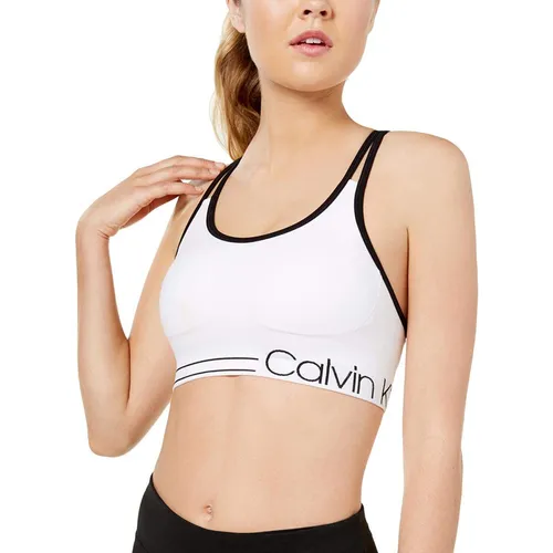 Áo Bra Nữ Calvin Klein CK Performance Piped Sports Màu Trắng Size XS - Thời trang - Vua Hàng Hiệu