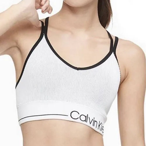 Áo Bra Nữ Calvin Klein CK Performance Women's Impact Sports Màu Trắng Size M - Thời trang - Vua Hàng Hiệu