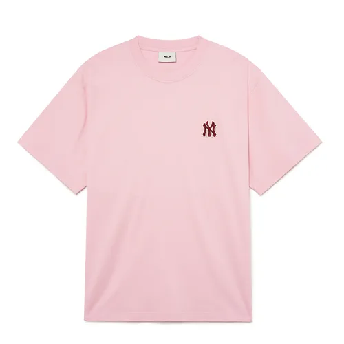 Áo Phông MLB Monogram Big Lux New York Yankees Tshirt 3ATSM0334-50PKL Màu Hồng Size M - Thời trang - Vua Hàng Hiệu