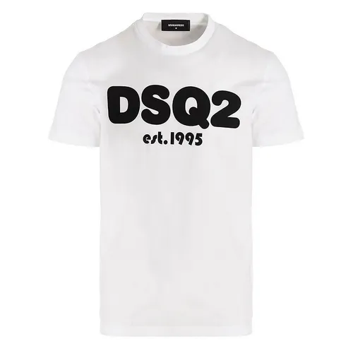 Áo Phông Nam Dsquared2 Cool T-Shirt S74GD1086S23009100 Màu Trắng Size S