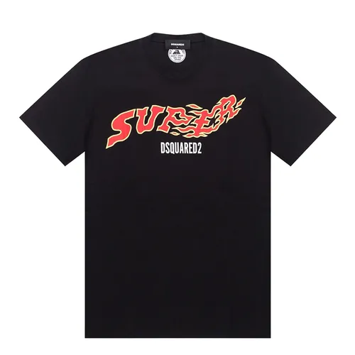 Áo Phông Nam Dsquared2 Super Cotton T-Shirt S71GD0996 Màu Đen Size S