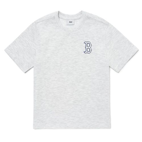 Áo Phông MLB Basic Mega Logo 7ATS33023K0001 Tshirt Màu Xám Size 165