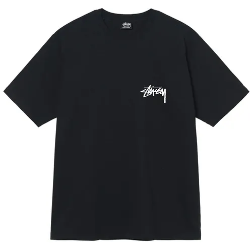 Stussy Áo phông - Áo Phông Unisex Stussy Fuzzy Dice Tee Tshirt Black Màu Đen - Vua Hàng Hiệu