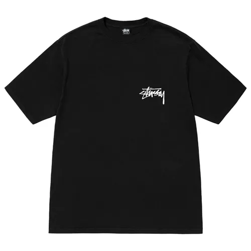 Stussy Áo phông - Áo Phông Unisex Stussy Read Em' N' Weep Pigment Dyed Tee Black Tshirt Màu Đen - Vua Hàng Hiệu
