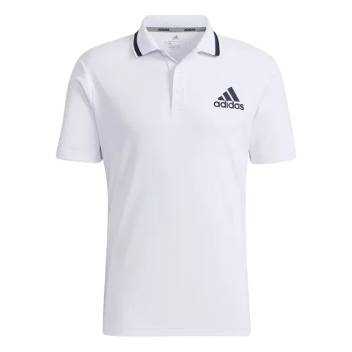 Áo Polo Nam Adidas Aeroreday Bos Logo Short-Sleeved HI5599 Màu Trắng Size L - Thời trang - Vua Hàng Hiệu