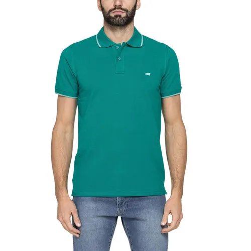 Áo Polo Nam Carrera Jeans 819A0075A_784 Màu Xanh Green Size L