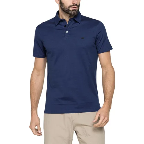 Áo Polo Nam Carrera Jeans Short Sleeve T824R0047A_54K Màu Xanh Navy Size M