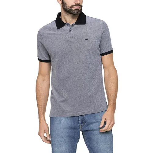 Áo Polo Nam Carrera Jeans Short Sleeved Shirt T824A0076A_52K Màu Xanh Xám Size M