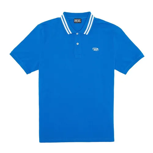 Thời trang - Áo Polo Nam Diesel T-Vaida Regular Fit Màu Xanh - Vua Hàng Hiệu