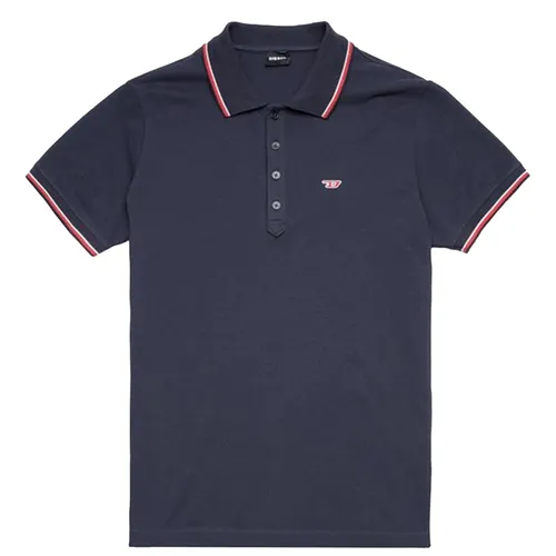 Áo Polo Nam Diesel Tipped Polo Shirt Màu Xanh Navy Size M - Thời trang - Vua Hàng Hiệu