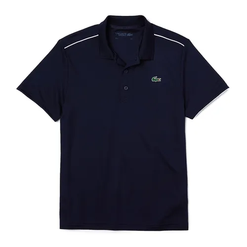 Áo Polo Nam Lacoste Men's Regular Fit Sports Polo In Piqué DH2094525 Màu Xanh Đen Size 5