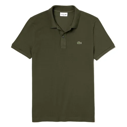 Lacoste Xanh rêu Áo Polo - Áo Polo Nam Lacoste Slim Fit In Petit Piqué PH4012 S7T Màu Xanh Rêu Size 2 - Vua Hàng Hiệu