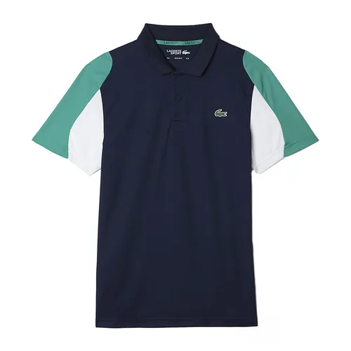 Áo Polo Nam Lacoste Men's Sport Regular Fit Polo Shirt DH9249YJ2 Màu Xanh Đen Size 2
