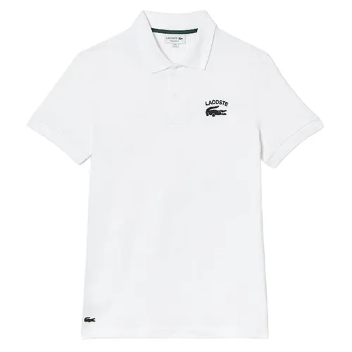 Áo Polo Nam Lacoste Regular Fit Lacoste Branded Stretch Cotton PH9535-51 001 Màu Trắng Size M