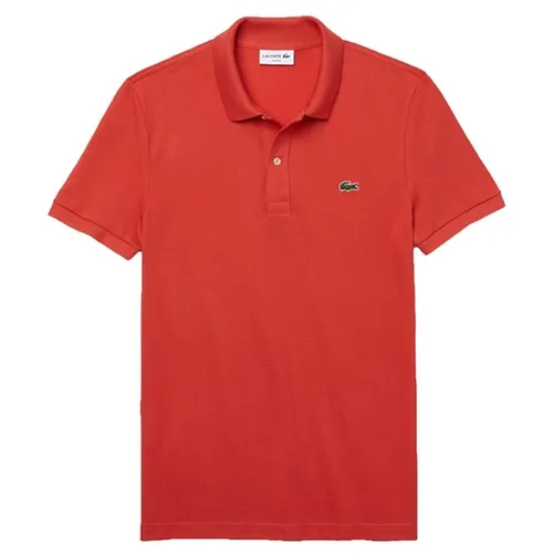 Áo Polo Nam Lacoste Slim Fit 293 PH401267G Màu Đỏ Cam Size 2