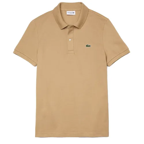 Áo Polo Nam Lacoste Slim Fit Shirt Beige PH401202S Màu Be Size 6