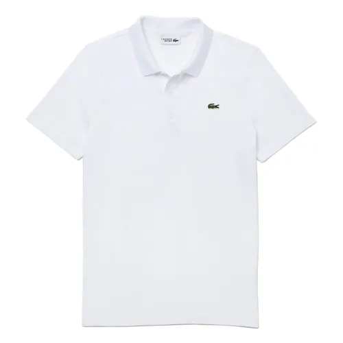 Áo Polo Nam Lacoste Sport Cotton Blend Ottoman DH2881800 Màu Trắng Size 5