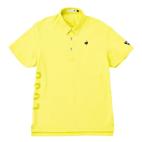 Áo Polo Nam Le Coq Sportif Golf Men's Short Sleeve Shirt QGMVJA00V Màu Vàng