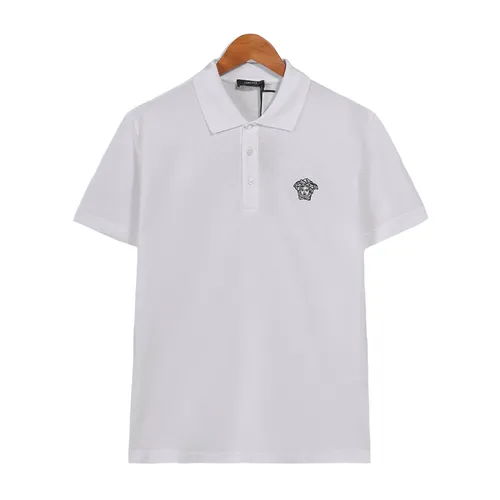 Áo Polo Nam Versace Medusa A89507SA231377 White Màu Trắng Size M