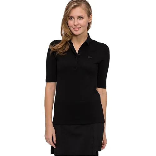 Áo Polo Nữ Lacoste Women's Polo PF6969 031/ PF0503-00 31 Màu Đen Size 34