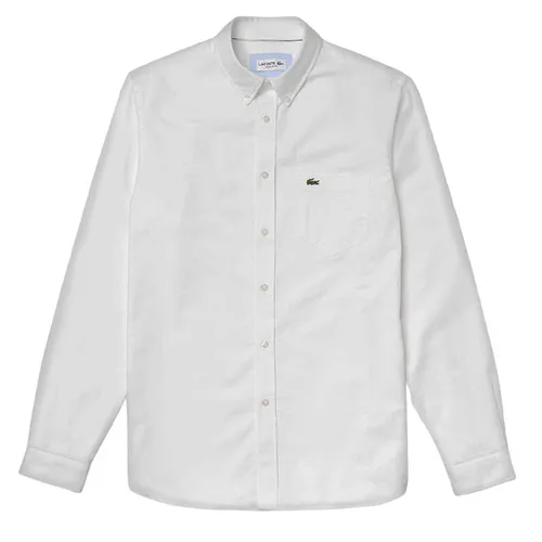 Áo Sơ Mi Lacoste Men's Regular Fit Cotton Oxford Shirt CH4976-001 Màu Trắng Size M - Thời trang - Vua Hàng Hiệu