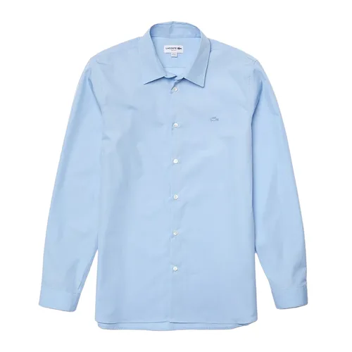Áo Sơ Mi Nam Lacoste Men's Slim Fit Cotton Poplin Shirt CH0141 HBP Màu Xanh Da Trời Size 38 - Thời trang - Vua Hàng Hiệu