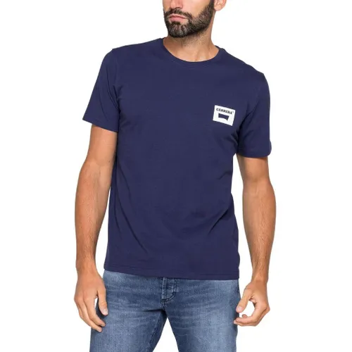 Carrera Jeans - Áo Thun Nam Carrera Jeans Crew Neck In Cotton T-Shirt 801P0047A_K98 Màu Xanh Tím Than Size M - Vua Hàng Hiệu