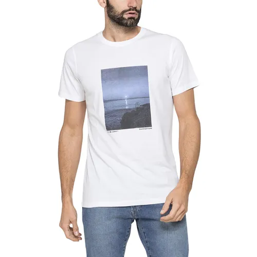 Áo Thun Nam Carrera Jeans Jersey Cotton 801M0047A_98A Tshirt Màu Trắng Size M - Thời trang - Vua Hàng Hiệu