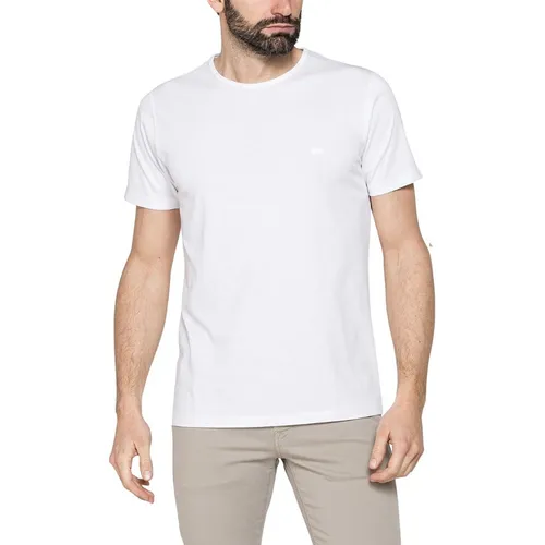 Áo Thun Nam Carrera Jeans T801A047AL_001 Màu Trắng Size L
