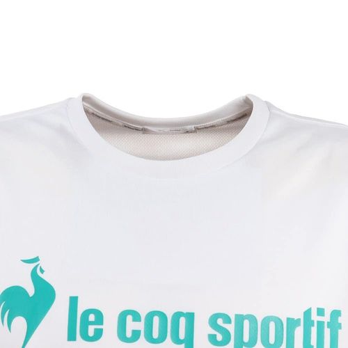 Áo Thun Nam Le Coq Sportif Men's Short Sleeve T Shirt QTMTJA01XB Màu Trắng-5