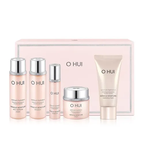 Mỹ phẩm Ohui Bộ sản phẩm - Bộ Dưỡng Ẩm Da Ohui Miracle Moisture 5pcs Set 5 Món - Vua Hàng Hiệu