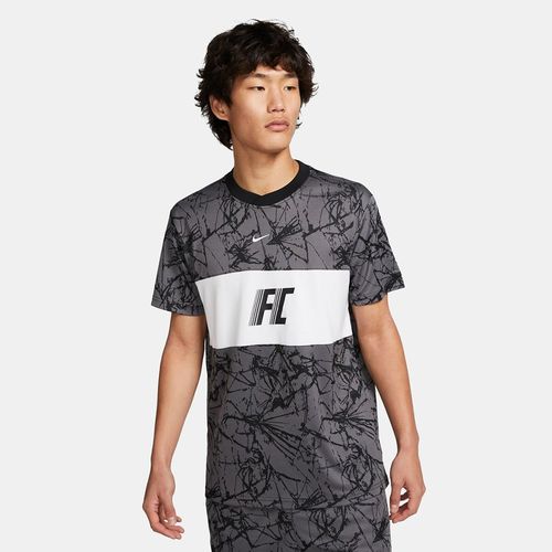 Bộ Quần Áo Cộc Tay Nam Nike Dri-FIT FC Men's Short Sleeve DV9770-068/DV9762-068 Màu Ghi Size L-6