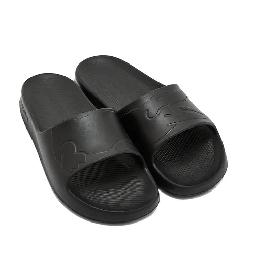 Dép Lacoste Croco Slides 1122 43CMA001802H Màu Đen Size 8