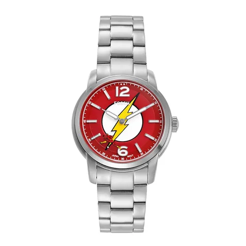 Đồng hồ Unisex Mỹ - Đồng Hồ Fossil The Flash Watch LE1162 Màu Bạc - Vua Hàng Hiệu