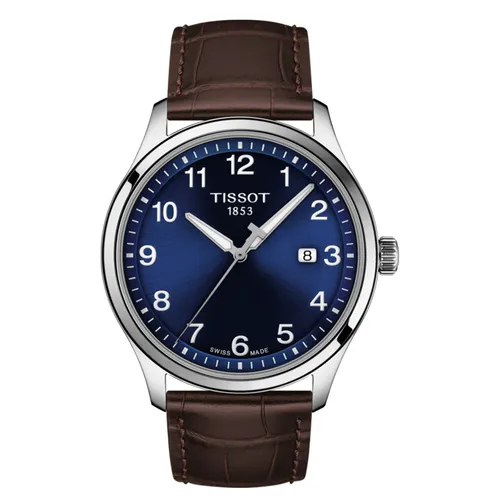 Đồng hồ Xanh - Nâu Thụy Sỹ Mặt tròn - Đồng Hồ Nam Tissot Gent Xl Classic T116.410.16.047.00 Màu Xanh Nâu - Vua Hàng Hiệu
