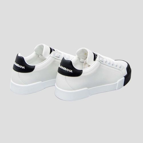 Giày Sneaker Nam Dolce & Gabbana D&G White Leather CS1802 B7157 89697 Màu Trắng-2