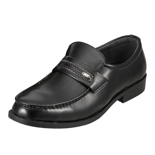 Giày Tây Nam On & Off Men's Business Shoes Loafer Slip-On 650 Màu Đen Size 42.5