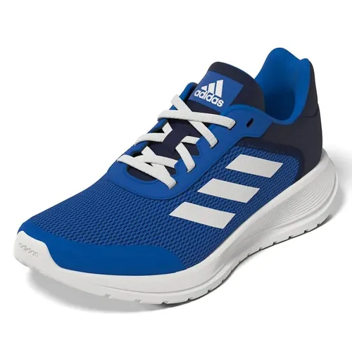 Giày Vải và da Đức - Giày Thể Thao Adidas Tensaur Run 2.0 Lace Up Shoes Màu Xanh Blue Size 35.5 - Vua Hàng Hiệu