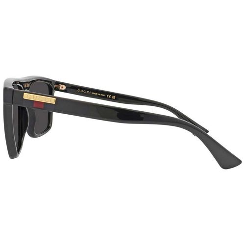 Kính Mát Nam Gucci Grey Browline Men's Sunglasses GG0748S 001 59 Màu Xám Đen-4