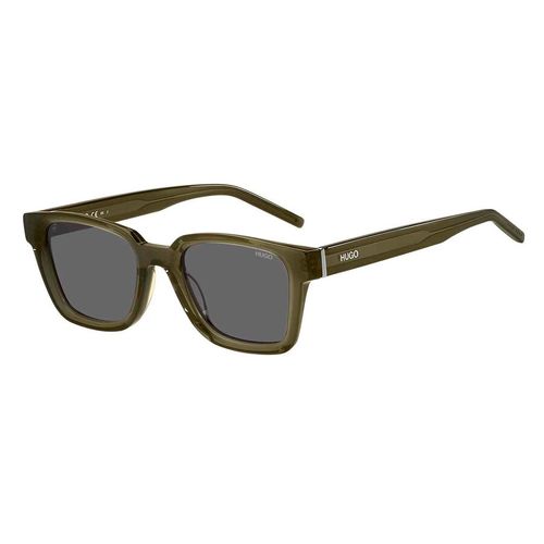 Kính Mát Nam Hugo Boss Grey Square Men's Sunglasses HG 1157/S 03Y5/IR 51 Màu Xanh Xám