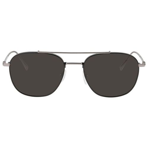 Kính Mát Nam Salvatore Ferragamo Pilot Men's Sunglasses SF200S 035 54 Màu Xám-4