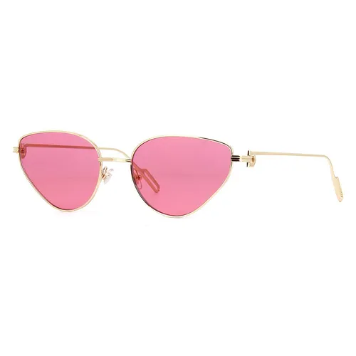 Kính mắt - Kính Mát Nữ Cartier Cat Eye Sunglasses CT0155S 003 Màu Hồng - Vua Hàng Hiệu
