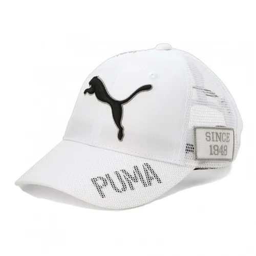 Mũ nón - Mũ Golf Nữ Puma Tour Performance Cap 025004 Trắng - Vua Hàng Hiệu
