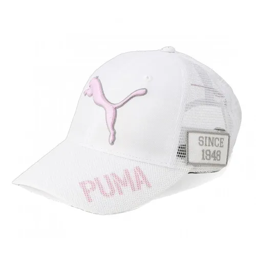 Mũ nón - Mũ Golf Nữ Puma Tour Performance Cap 025004 Trắng Phối Hồng - Vua Hàng Hiệu