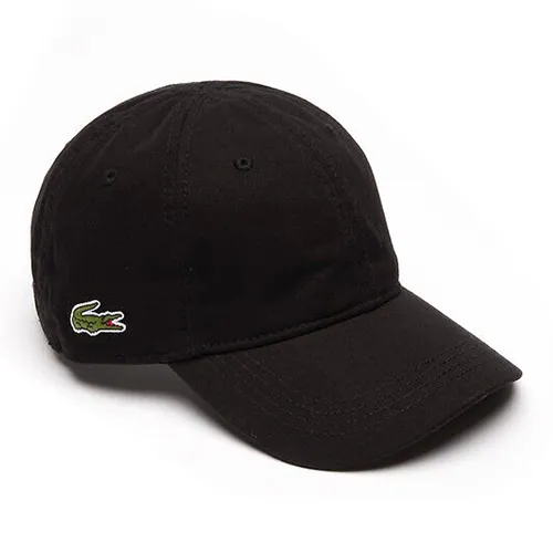 Mũ Nam Lacoste Men's Basic Side Croc Cap RK9811031 Màu Đen