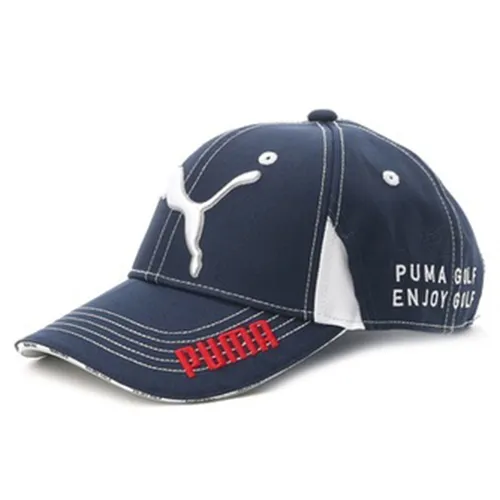 Mũ nón Unisex Xanh Đen - Mũ Puma Golf Tour Round Cap Màu Xanh Đen - Vua Hàng Hiệu